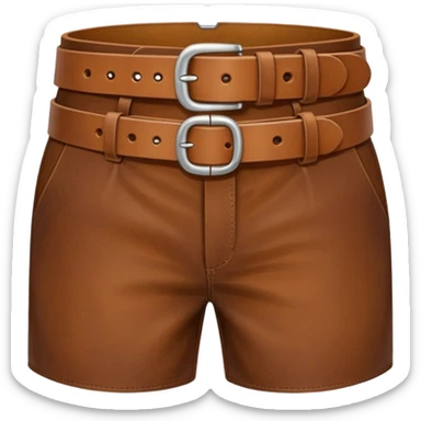 Belt for pant, brown colour ,one round only and look classic sticker