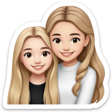 sabrina carpenter and olivia rodrigo sticker