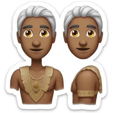 An Indian man  sticker