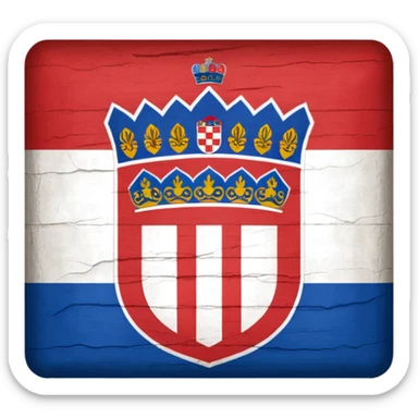 Croatia flag sticker