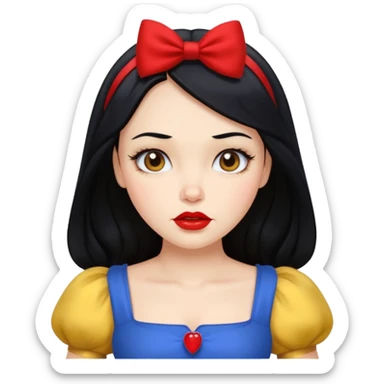 snow white sticker