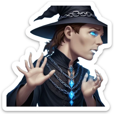 Necromancer sticker