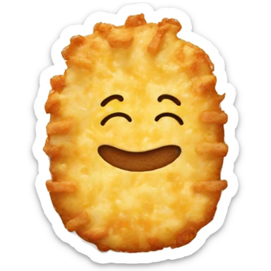 Mcdonalds hashbrown sticker