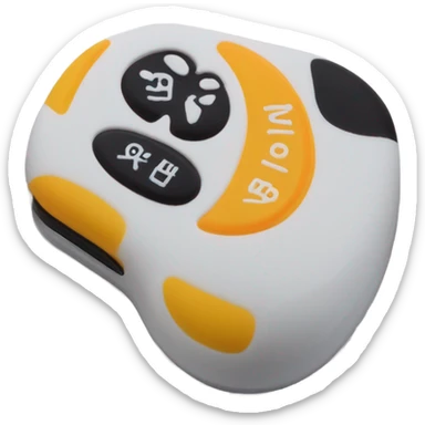 Dog treat clicker sticker