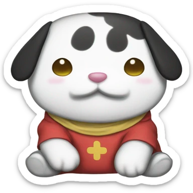 pochacco from sanrio sticker