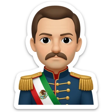 Agustín I of Mexico sticker