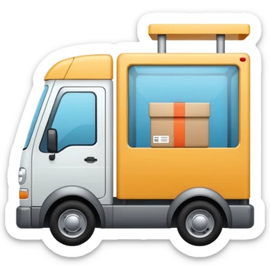 goods delivery point boutique sticker