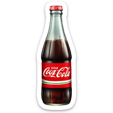 coca-cola bottle sticker