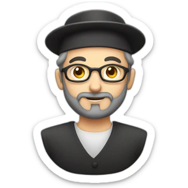 Jewish shalom sticker