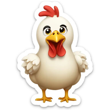 chicken sticker