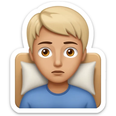 You are not sleeping sticker