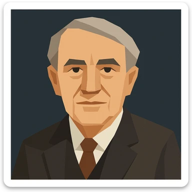 Turn the figure in the first picture to an avatar. Flat, low-poly style, with reference to the second picture sticker