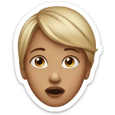 Woman is cry sticker