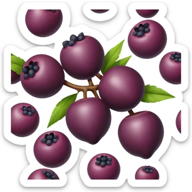 acai berry sticker