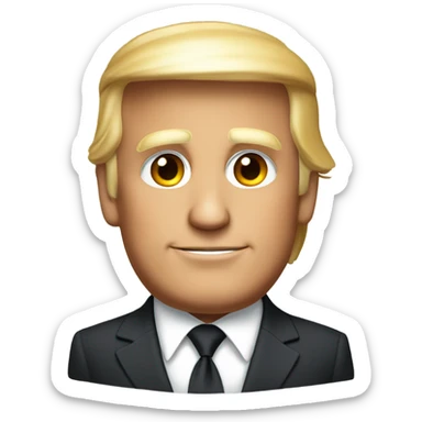 President Trump sticker