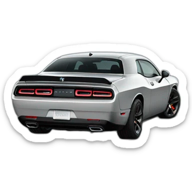 Dodge Challenger Hellcat sticker