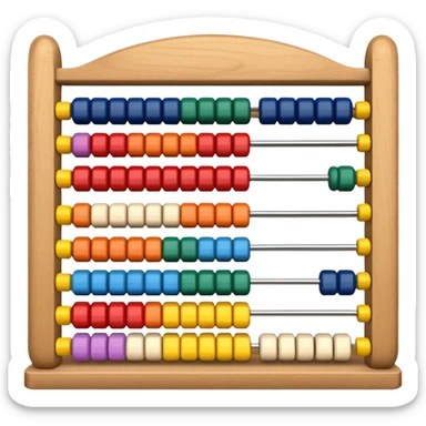 abacus design different sticker