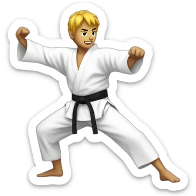 karateka sticker