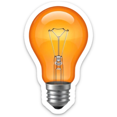Bulb Filament sticker