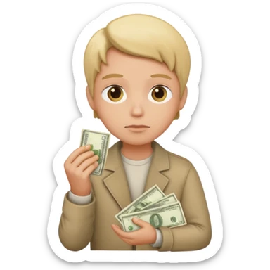 потребитель выбирает куда потратить деньги sticker