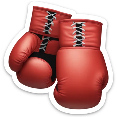 Boxing gloves sticker