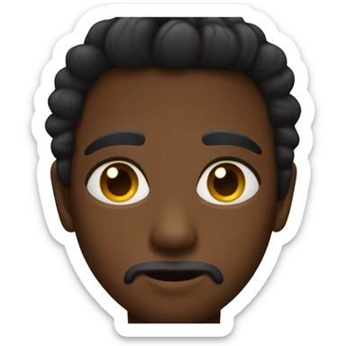 BLACK PANHER TEXT EMOJI WIT FULL FACE CLOSEUP sticker