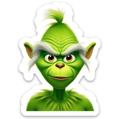 Grinch sticker