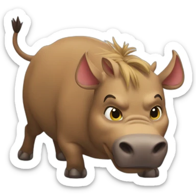 Pumba sticker