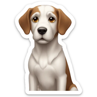 chien qui ressemble à un mouton sticker