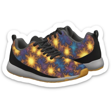 fractal shoes sticker