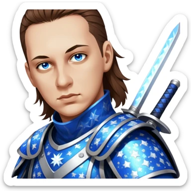 Celestial Samurai sticker