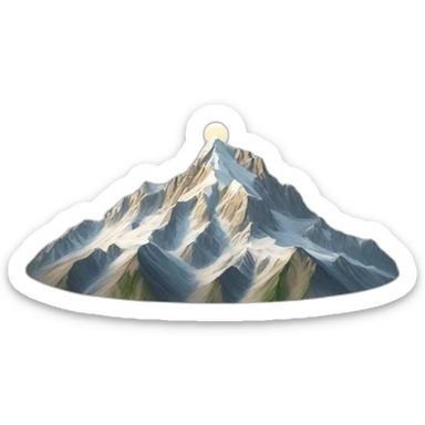 mont blanc sticker
