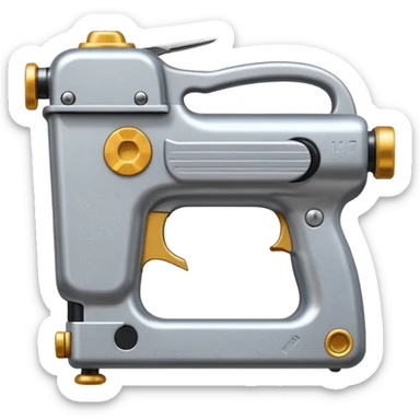Staple Gun sticker
