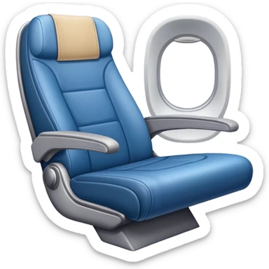 plane seat sticker