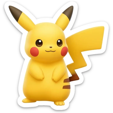 Pikachu sticker