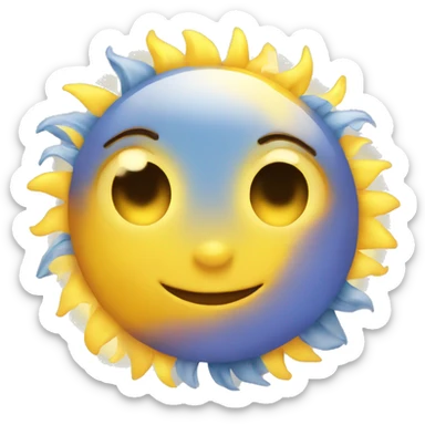 cute sunshine  sticker