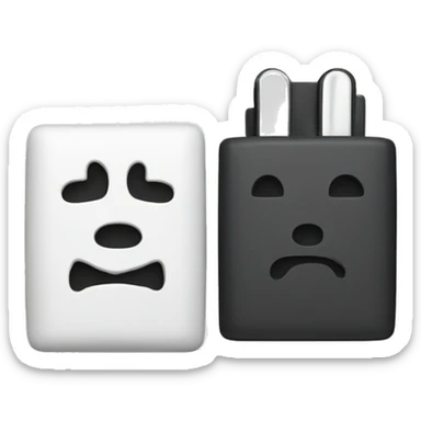 big jack to mini jack adapter sticker