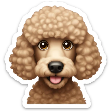 Poodles  sticker