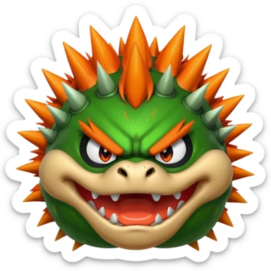 Bowser  sticker