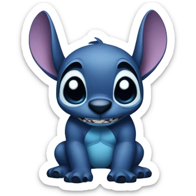 Stitch sticker