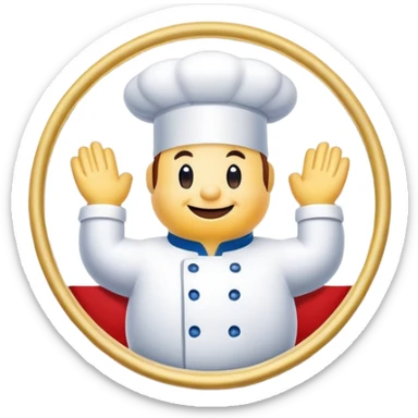 Michelin star restaurant  sticker