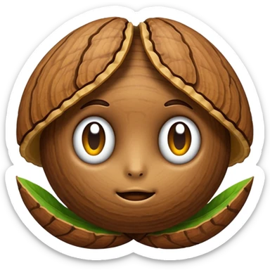 walnut sticker
