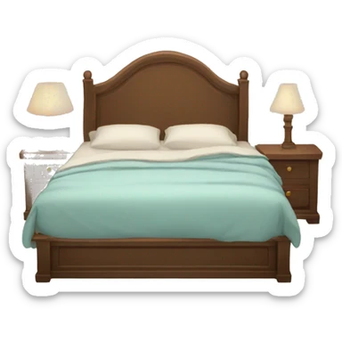Aesthetic bed sticker