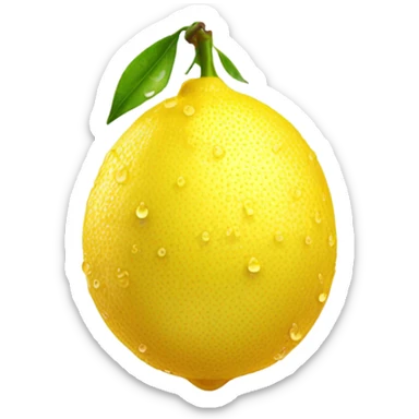 lemon sticker