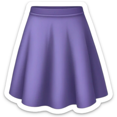 skirt clothe sticker