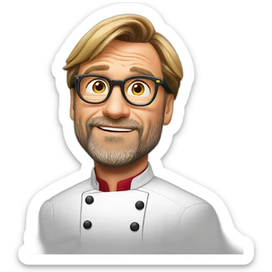 jurgen Klopp is doing Italian chef's kiss sticker