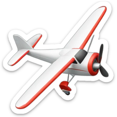 rc plane sticker