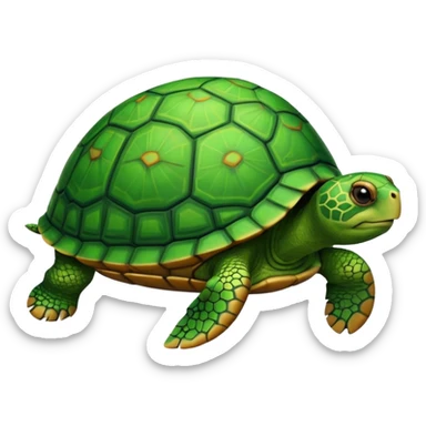 Turtle sticker