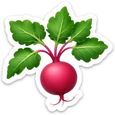 radish sticker