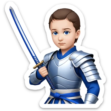 Steadfast Samurai sticker